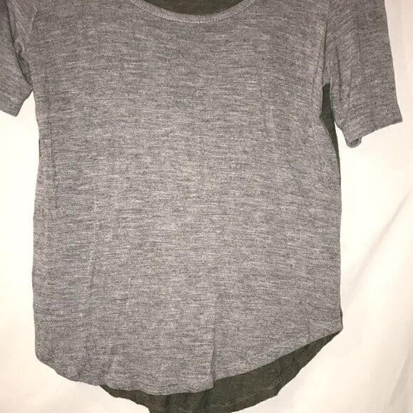 Women’s Madewell Loose Top size small Green & Gray - Picture 3 of 5